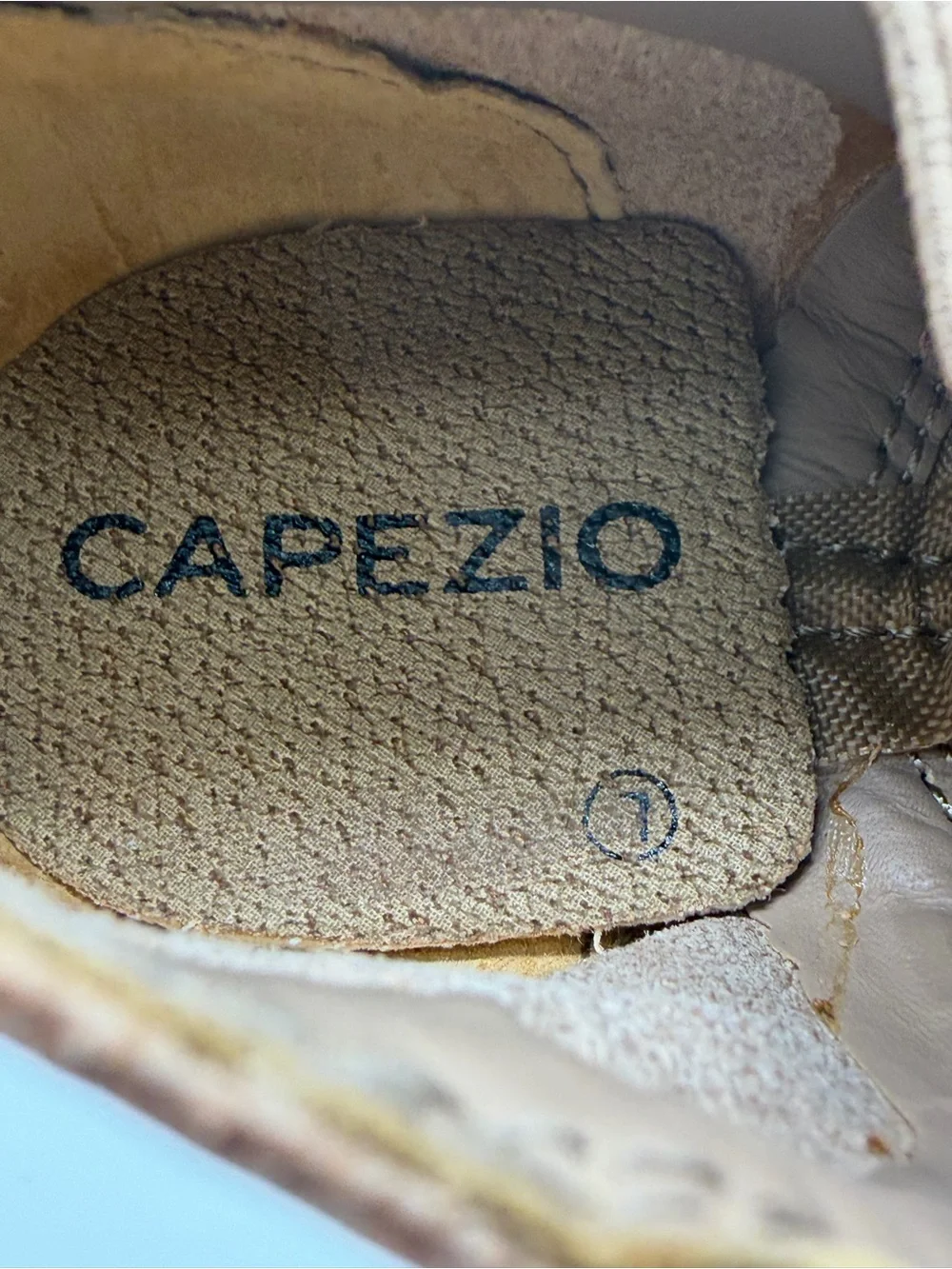 Capezio Kids Slip-On Dance Shoes - Brown